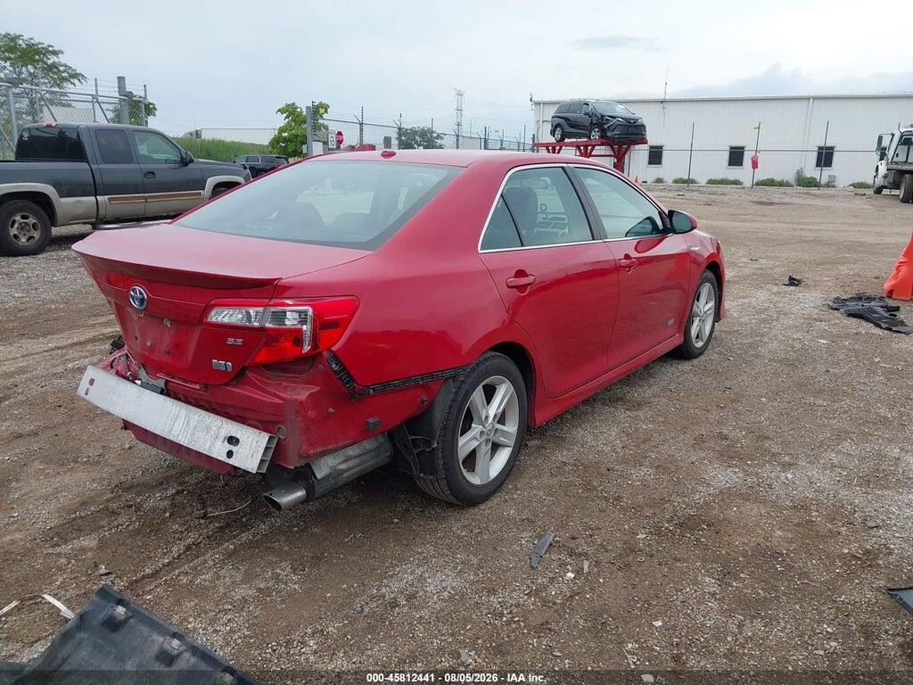 4T1BD1FK6EU133742 2014 TOYOTA CAMRY HYBRID photo no. 4