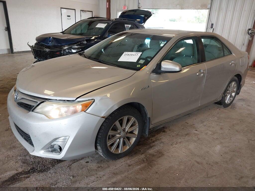 4T1BD1FK0EU105158 2014 TOYOTA CAMRY HYBRID photo no. 2