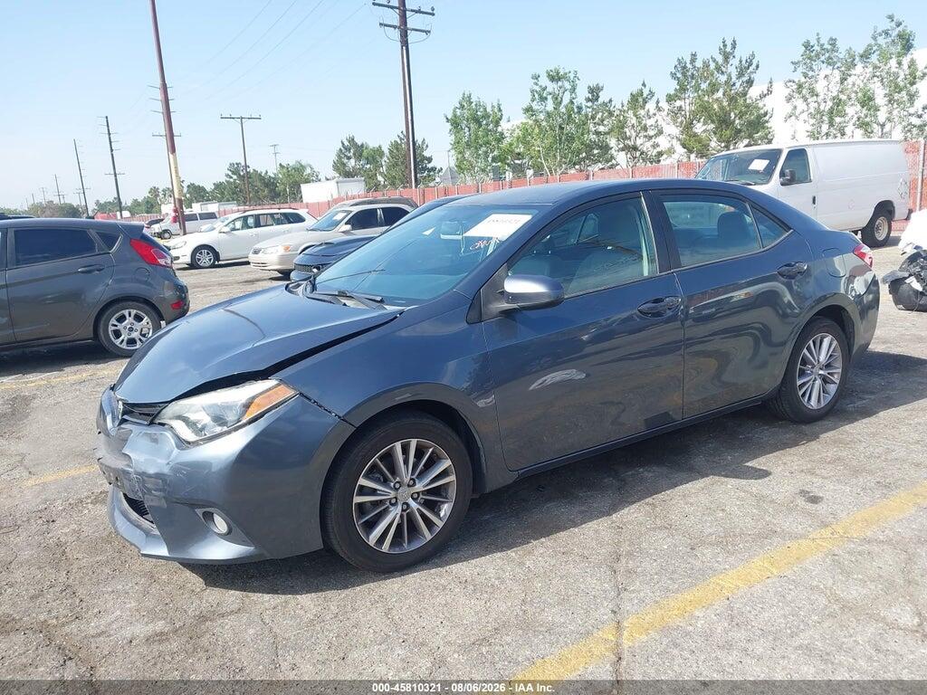 5YFBURHE2EP074597 2014 TOYOTA COROLLA photo no. 2