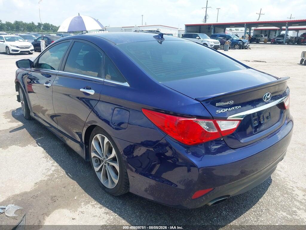 5NPEC4AB9EH817028 2014 HYUNDAI SONATA photo no. 3