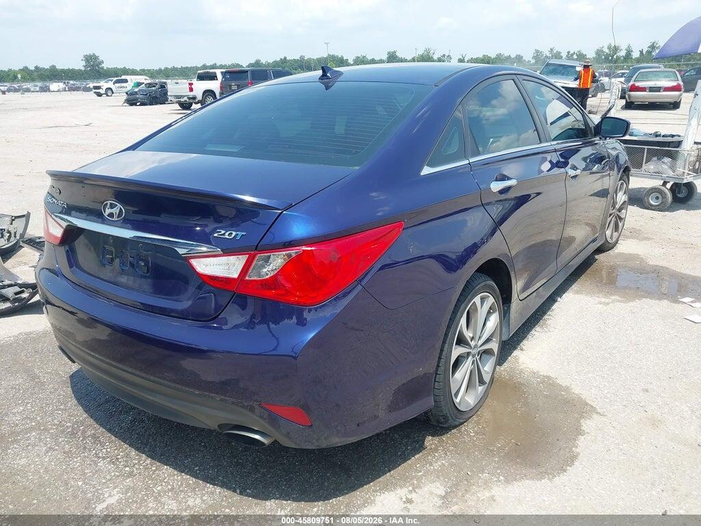 5NPEC4AB9EH817028 2014 HYUNDAI SONATA photo no. 4