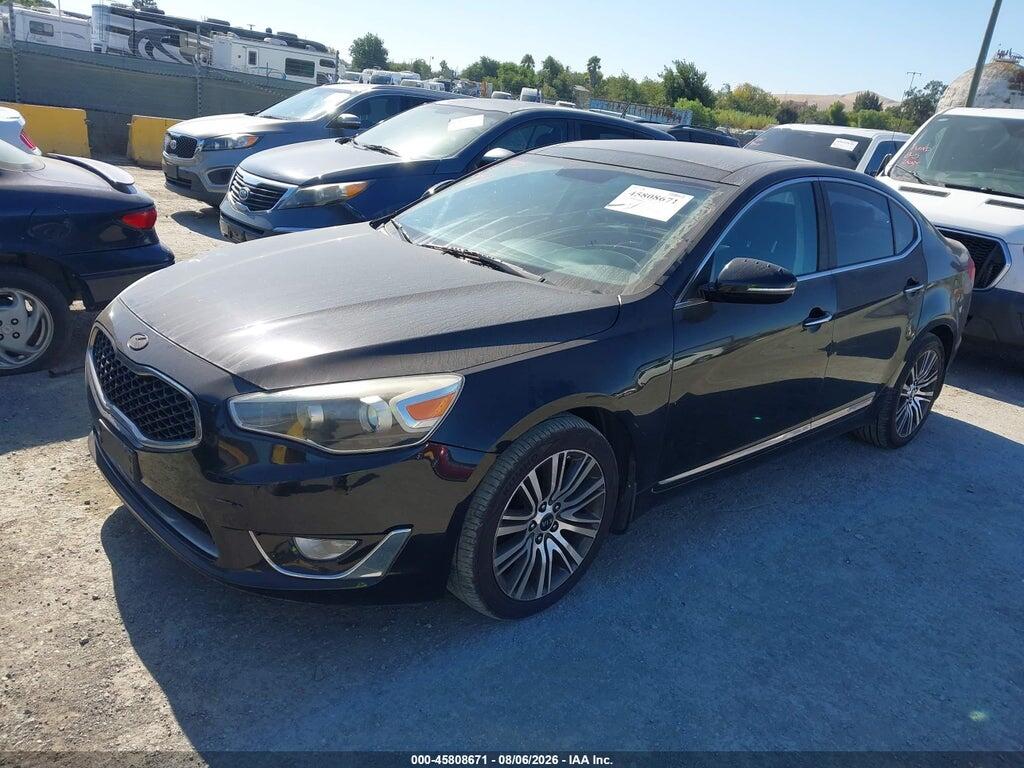KNALN4D74E5138855 2014 KIA CADENZA photo no. 2