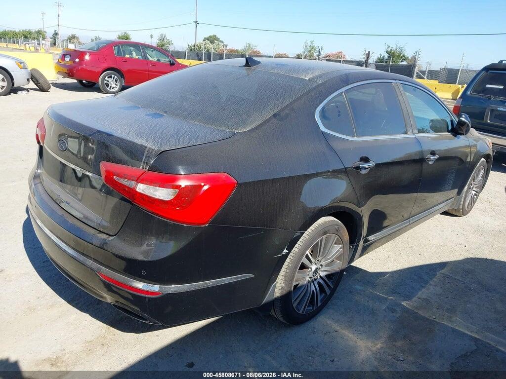 KNALN4D74E5138855 2014 KIA CADENZA photo no. 4