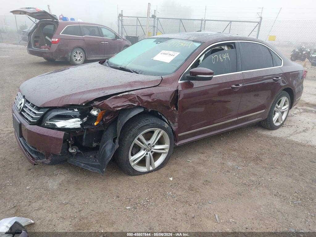 1VWCN7A36EC085803 2014 VOLKSWAGEN PASSAT photo no. 2