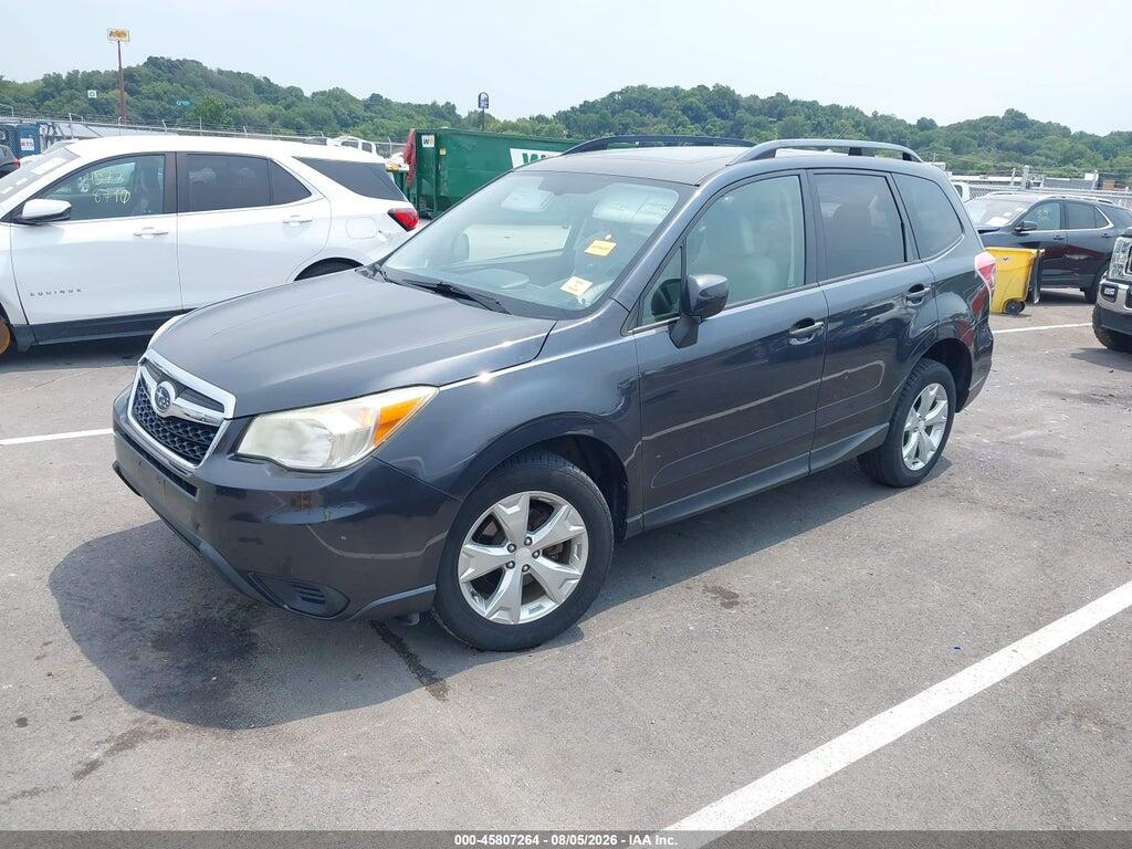 JF2SJAEC8EH460323 2014 SUBARU FORESTER photo no. 2