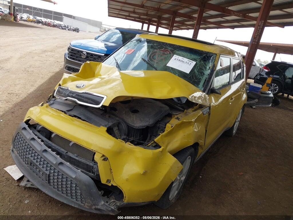 KNDJP3A5XE7080658 2014 KIA SOUL photo no. 2