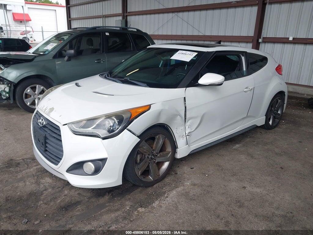 KMHTC6AE2EU189568 2014 HYUNDAI VELOSTER photo no. 2