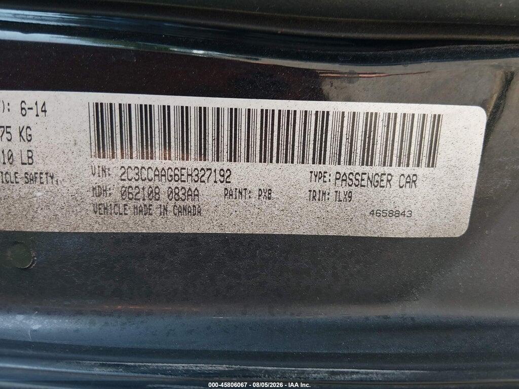 2C3CCAAG6EH327192 2014 CHRYSLER 300 photo no. 9