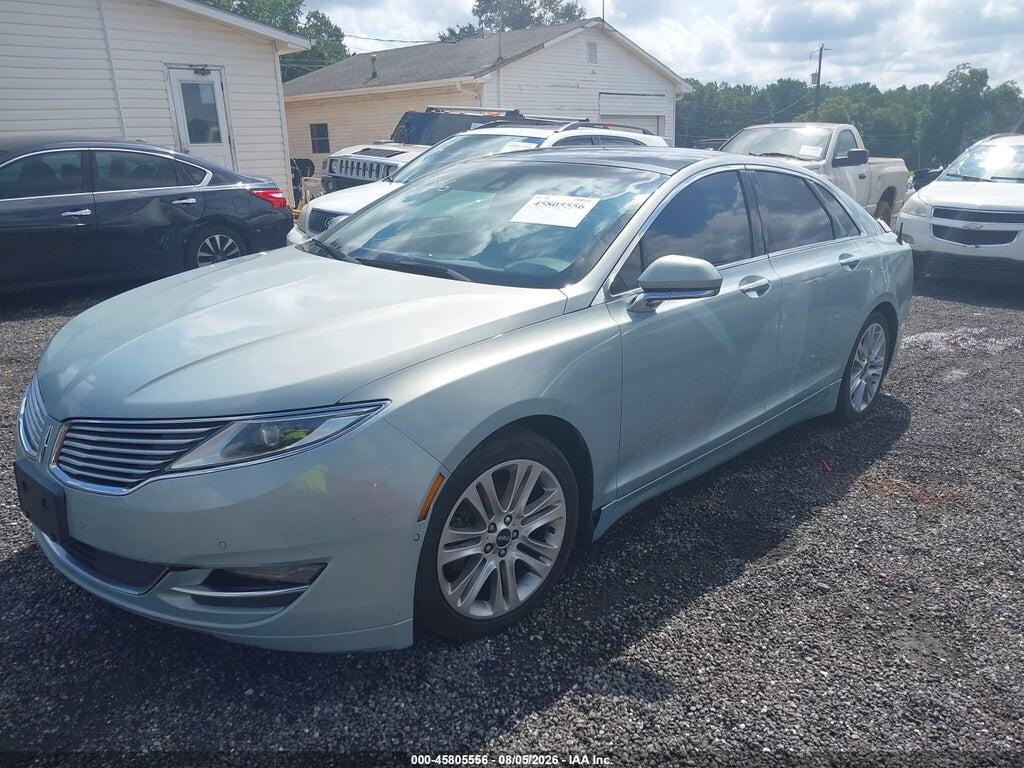 3LN6L2LU0ER815121 2014 LINCOLN MKZ HYBRID photo no. 2