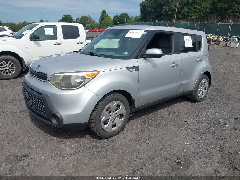 KNDJN2A2XE7704237 2014 KIA SOUL photo no. 2