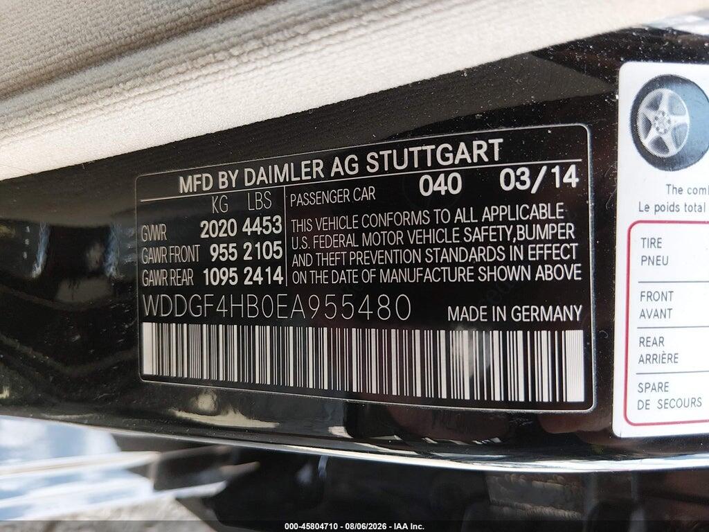 WDDGF4HB0EA955480 2014 MERCEDES-BENZ C 250 photo no. 9
