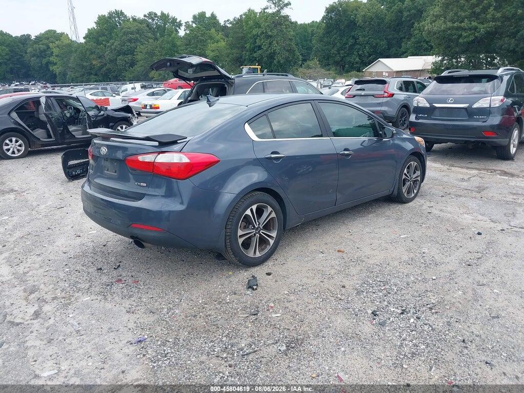 KNAFX4A86E5148405 2014 KIA FORTE photo no. 4