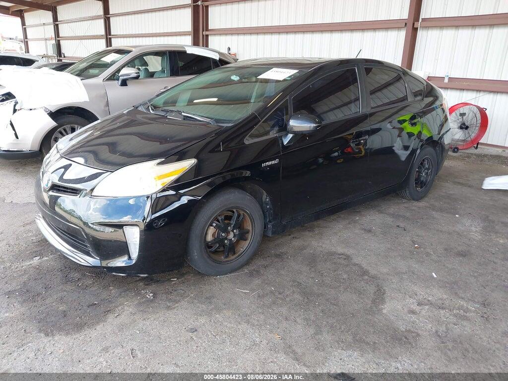 JTDKN3DU9E0359248 2014 TOYOTA PRIUS photo no. 2