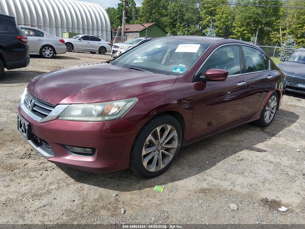 1HGCR2F5XEA090746 2014 HONDA ACCORD photo no. 2