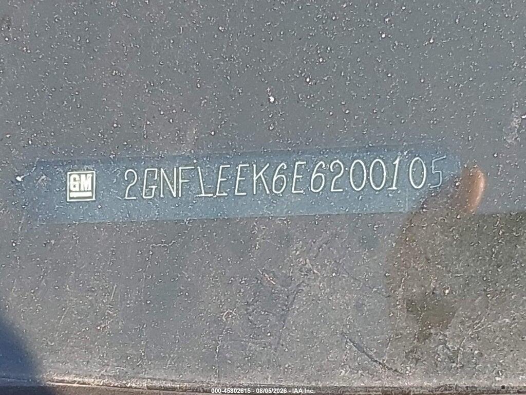 2GNFLEEK6E6200105 2014 CHEVROLET EQUINOX photo no. 9