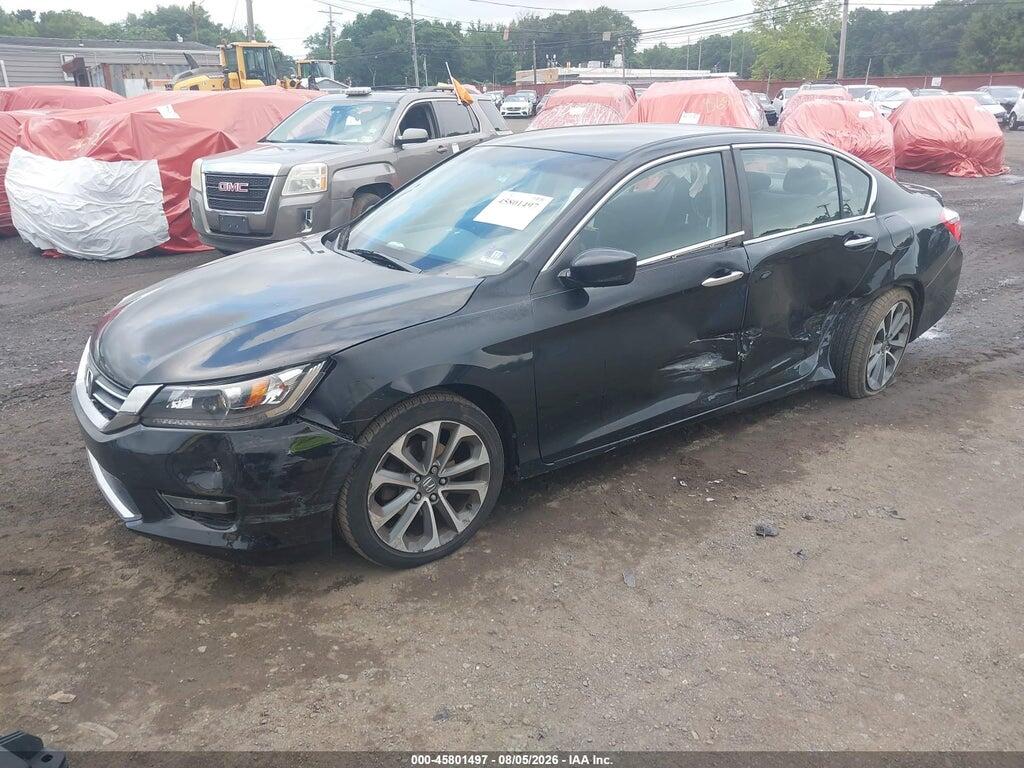 1HGCR2F50EA064611 2014 HONDA ACCORD photo no. 2