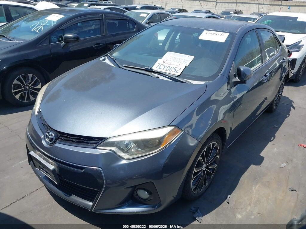2T1BURHE6EC086638 2014 TOYOTA COROLLA photo no. 2
