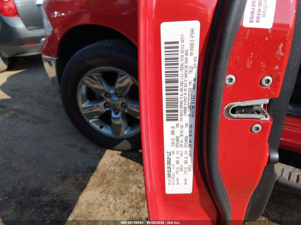 1C6RR7GT7ES325320 2014 RAM 1500 photo no. 9
