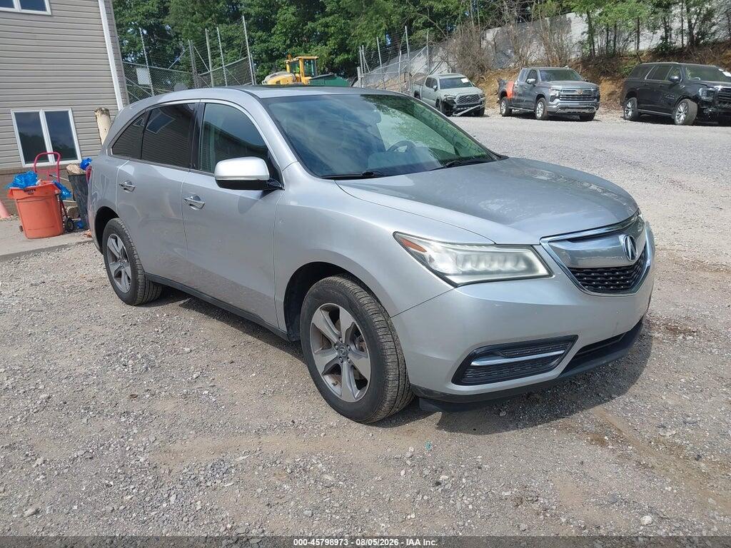 5FRYD4H29EB037818 2014 ACURA MDX photo no. 1