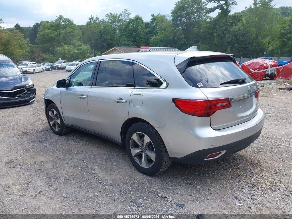 5FRYD4H29EB037818 2014 ACURA MDX photo no. 3