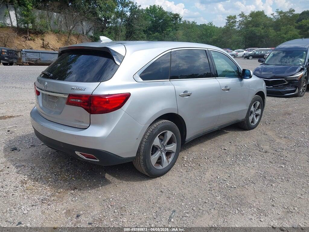 5FRYD4H29EB037818 2014 ACURA MDX photo no. 4