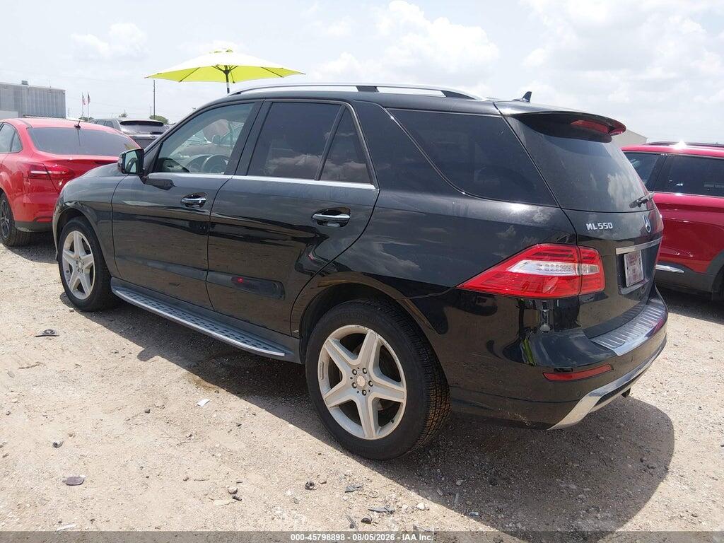 4JGDA7DB3EA379303 2014 MERCEDES-BENZ ML 550 photo no. 3