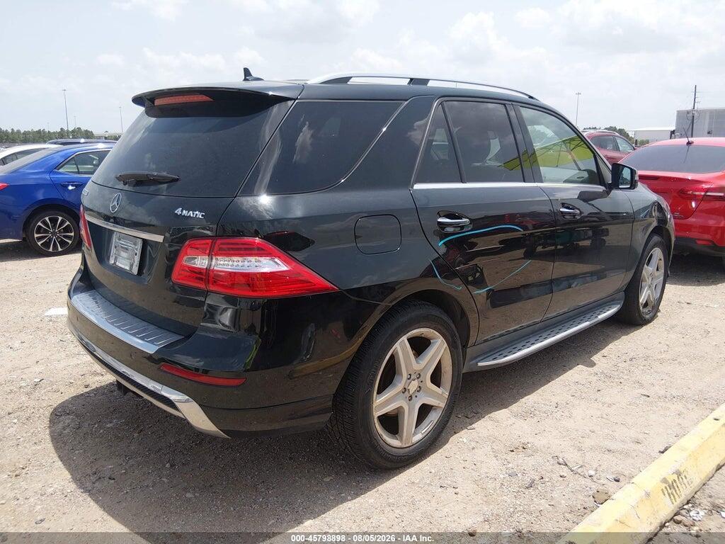 4JGDA7DB3EA379303 2014 MERCEDES-BENZ ML 550 photo no. 4