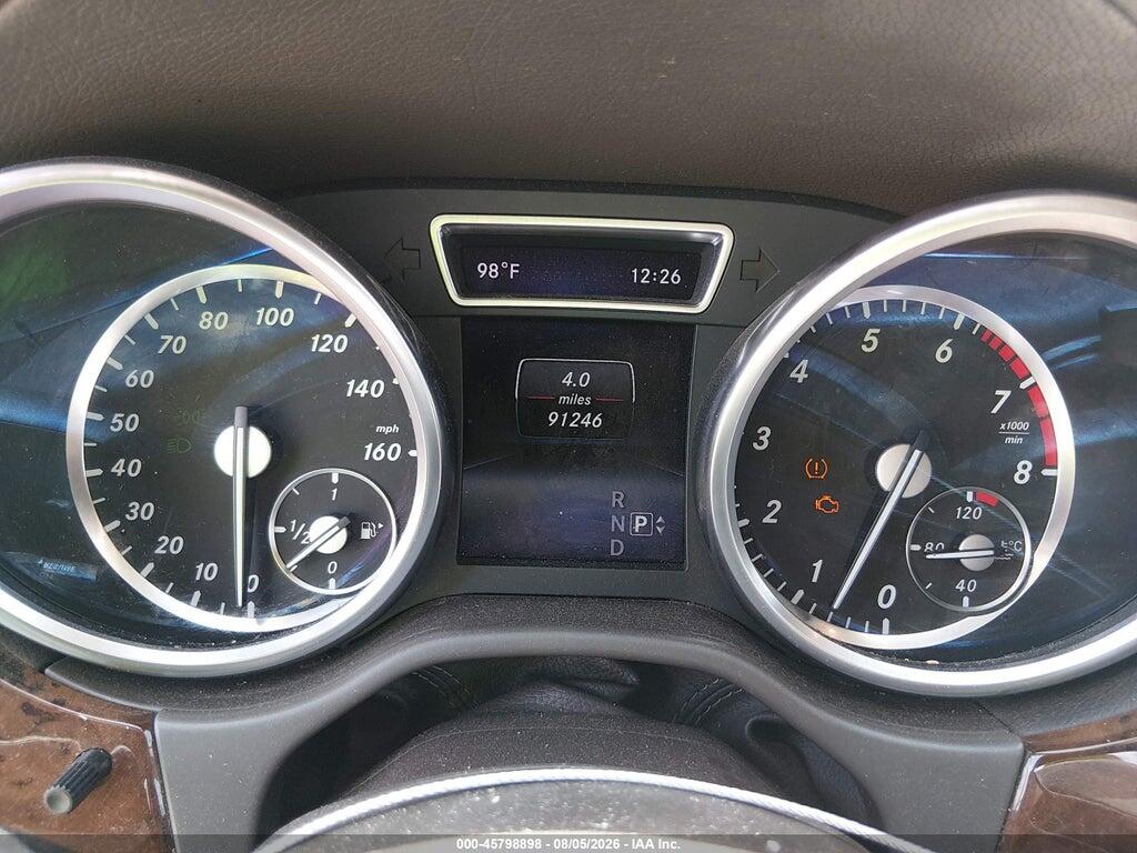 4JGDA7DB3EA379303 2014 MERCEDES-BENZ ML 550 photo no. 7