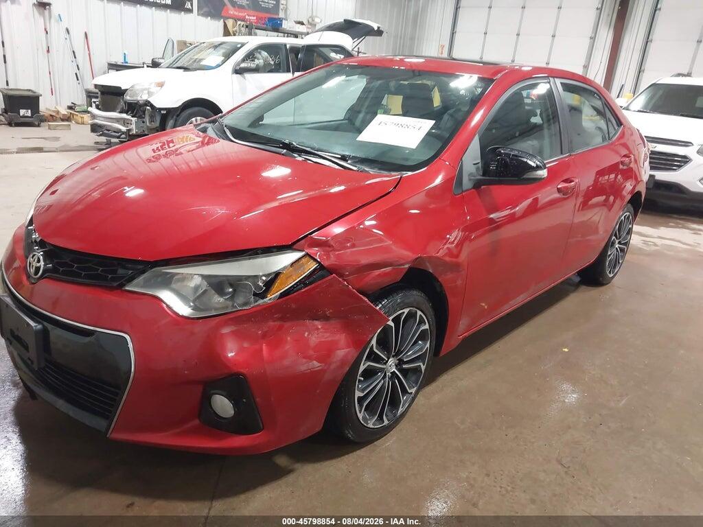 2T1BURHE2EC120252 2014 TOYOTA COROLLA photo no. 2