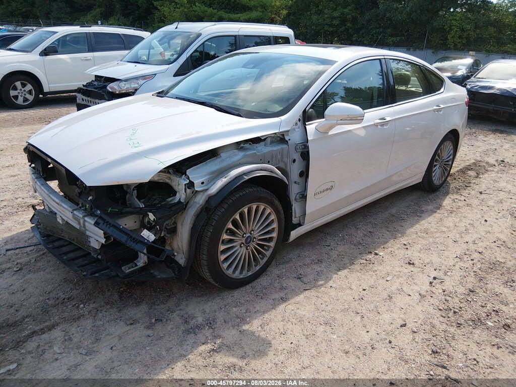 3FA6P0RU1ER393760 2014 FORD FUSION HYBRID photo no. 2