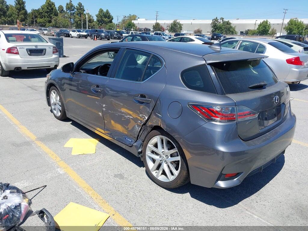 JTHKD5BH2E2190634 2014 LEXUS CT 200H photo no. 3
