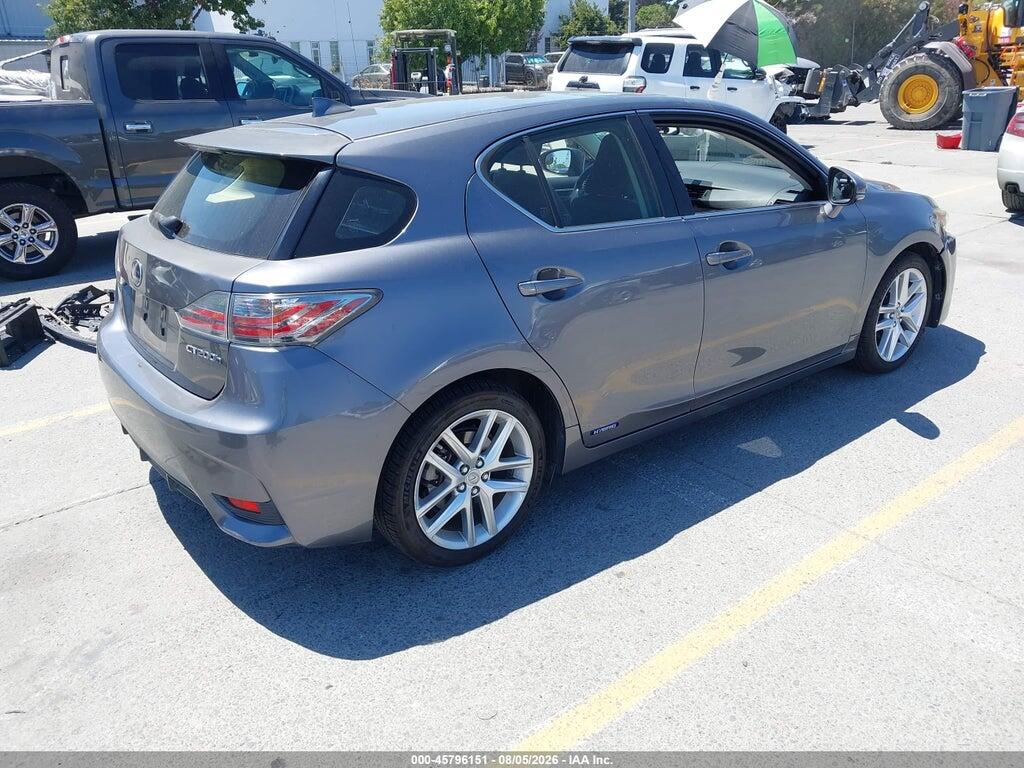 JTHKD5BH2E2190634 2014 LEXUS CT 200H photo no. 4