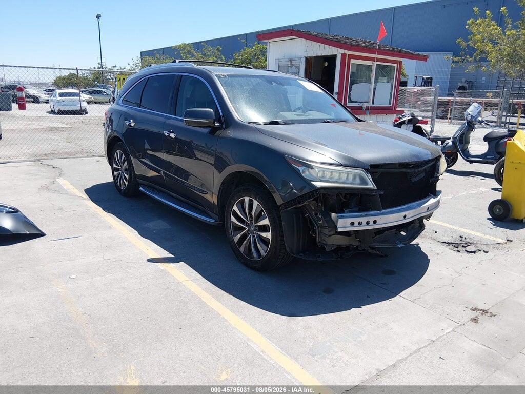 5FRYD3H4XEB013751 2014 ACURA MDX photo no. 1