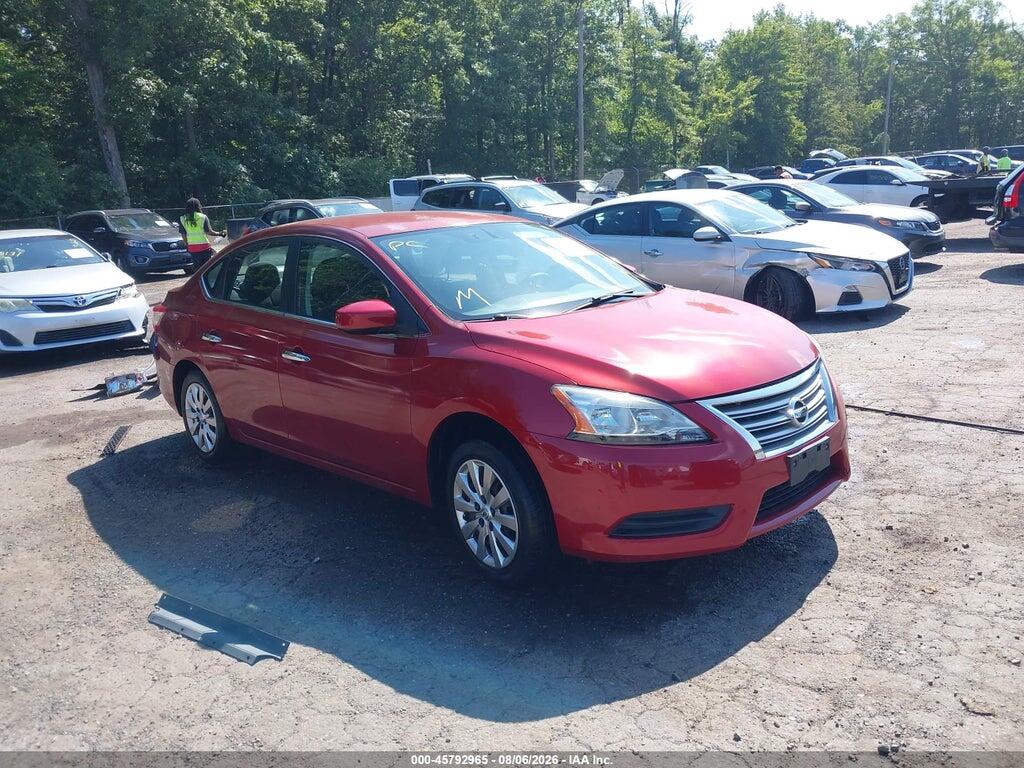 3N1AB7AP1EY281678 2014 NISSAN SENTRA photo no. 1