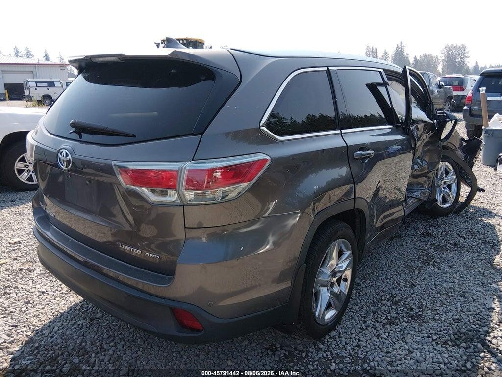 5TDDKRFH3ES008319 2014 TOYOTA HIGHLANDER photo no. 4