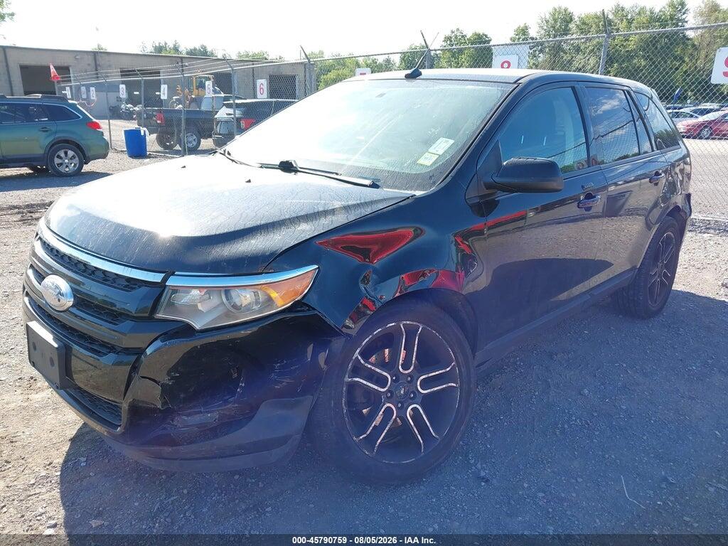 2FMDK4JC4EBB14497 2014 FORD EDGE photo no. 2