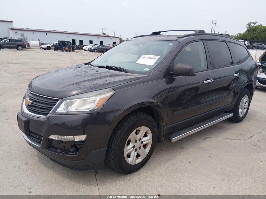 1GNKRFKD7EJ182161 2014 CHEVROLET TRAVERSE photo no. 2