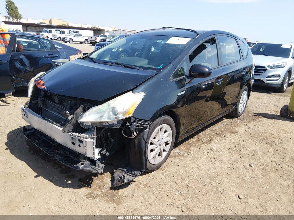 JTDZN3EU2E3322408 2014 TOYOTA PRIUS V photo no. 2