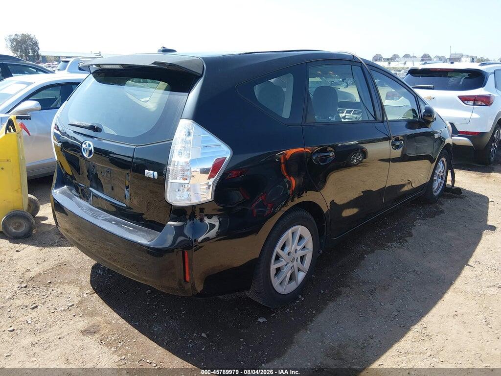 JTDZN3EU2E3322408 2014 TOYOTA PRIUS V photo no. 4