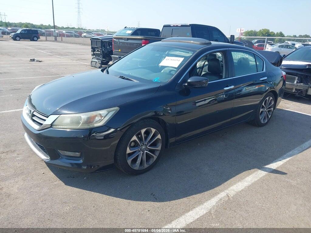 1HGCR2F50EA120823 2014 HONDA ACCORD photo no. 2