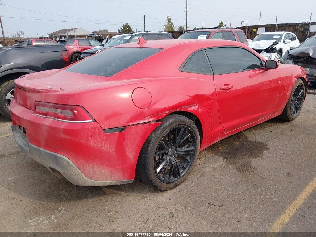 2G1FF1E33E9260934 2014 CHEVROLET CAMARO photo no. 4