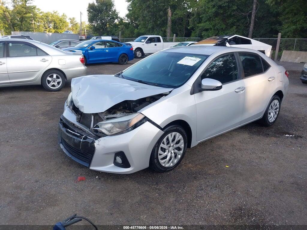 2T1BURHE5EC093838 2014 TOYOTA COROLLA photo no. 2