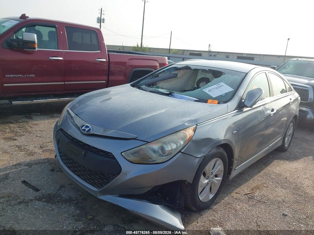 KMHEC4A46EA117312 2014 HYUNDAI SONATA HYBRID photo no. 2