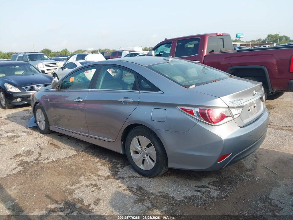 KMHEC4A46EA117312 2014 HYUNDAI SONATA HYBRID photo no. 3