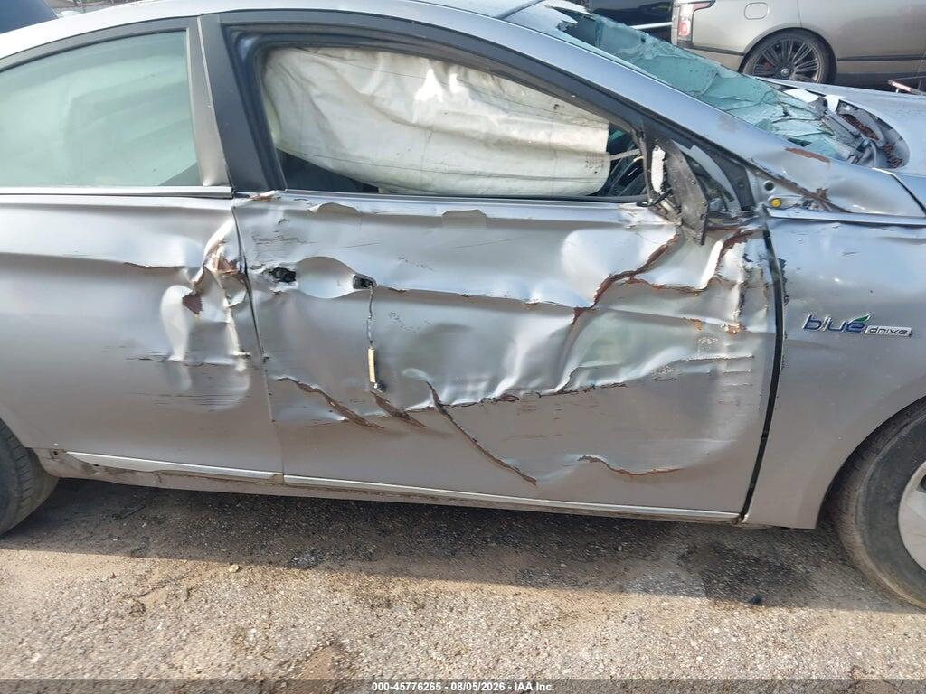 KMHEC4A46EA117312 2014 HYUNDAI SONATA HYBRID photo no. 6