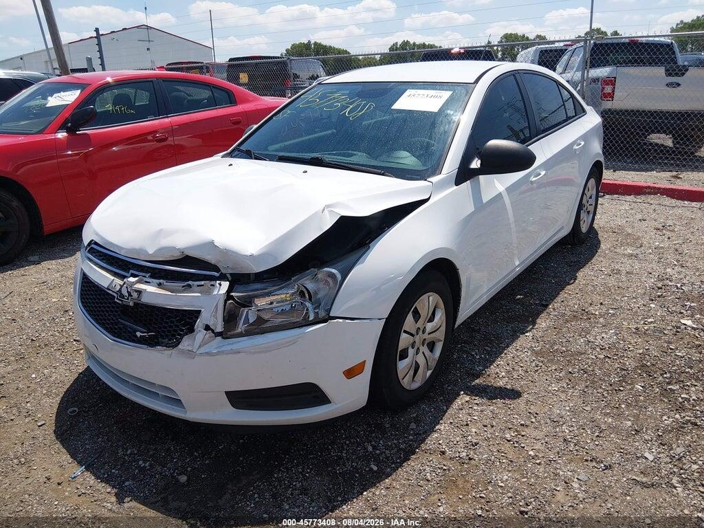 1G1PA5SH2E7114472 2014 CHEVROLET CRUZE photo no. 2