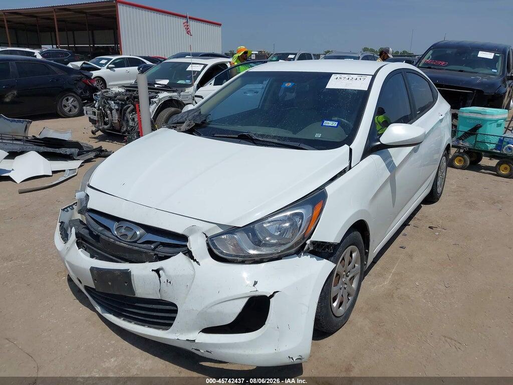 KMHCT4AE3EU749764 2014 HYUNDAI ACCENT photo no. 2