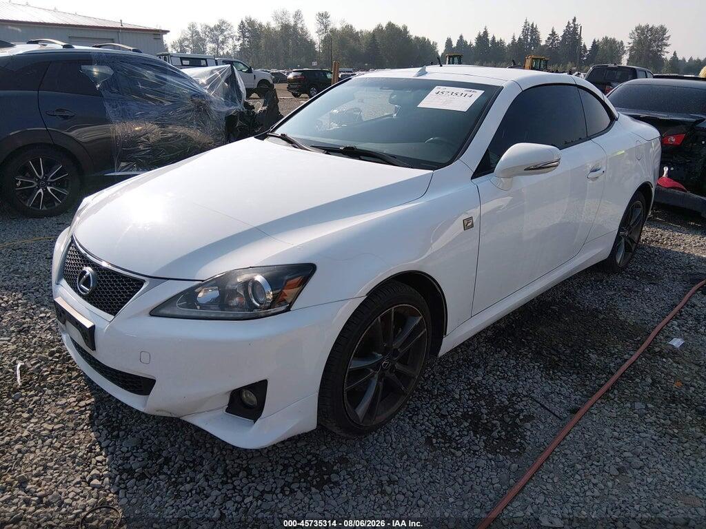 JTHFF2C20E2531730 2014 LEXUS IS 250C photo no. 2