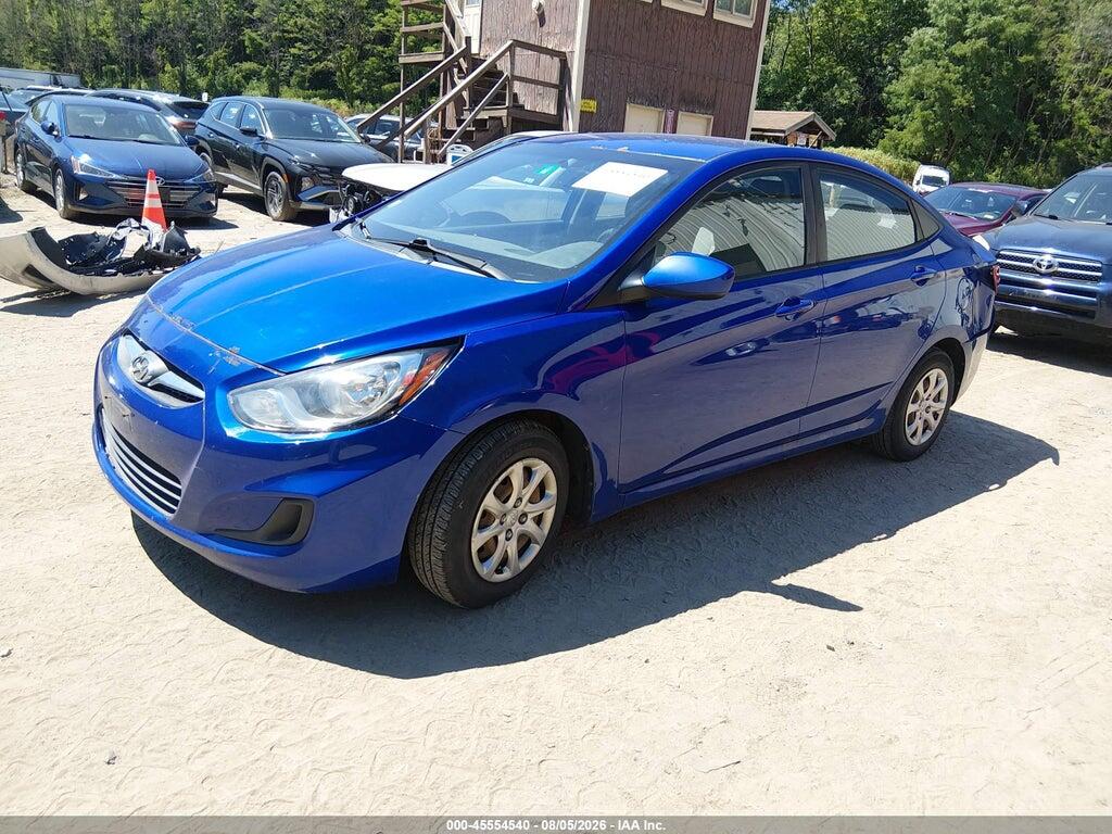 KMHCT4AE9EU720317 2014 HYUNDAI ACCENT photo no. 2