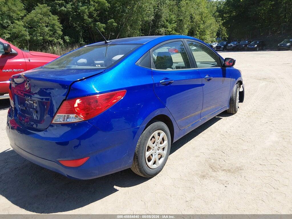KMHCT4AE9EU720317 2014 HYUNDAI ACCENT photo no. 4